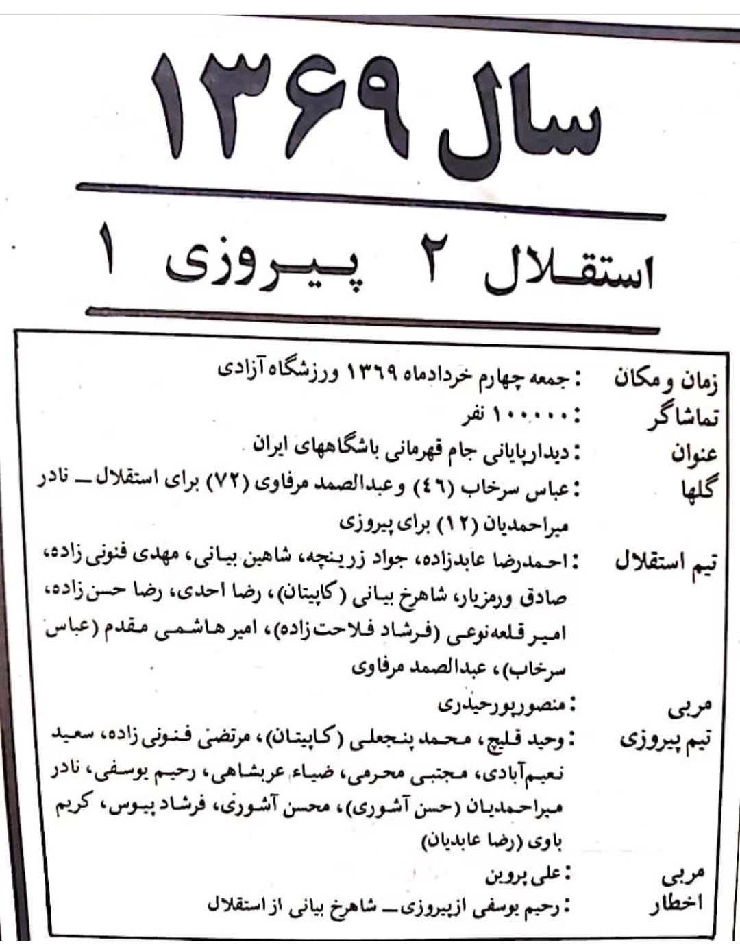 فینال